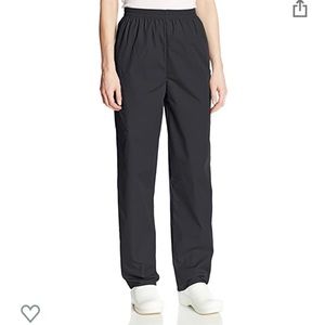 Set of 2 scrub pants (black and grey)